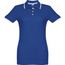 THC ROME WOMEN. "Slim fit" Damen Poloshirt (königsblau) (Art.-Nr. CA397691)