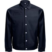 THC BRATISLAVA. Unisex-Jacke aus Baumwolle und Elastan (dunkelblau) (Art.-Nr. CA400338)