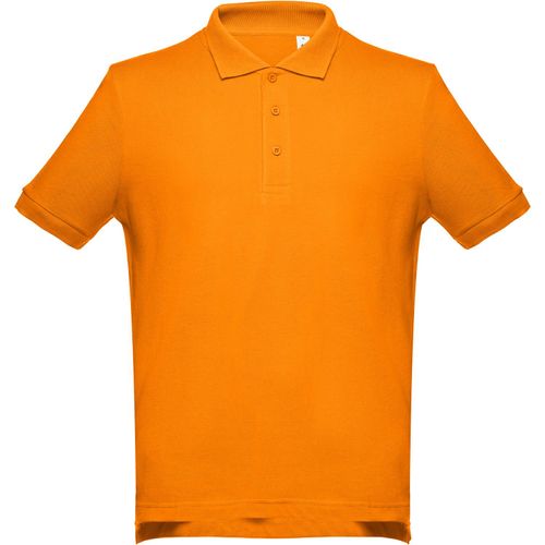 THC ADAM. Kurzarm-Poloshirt aus Baumwolle für Herren (Art.-Nr. CA406846) - Herren Poloshirt aus Piqu&eacute, Stoff...