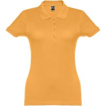 THC EVE. Damen Poloshirt (dunkelgelb) (Art.-Nr. CA412889)