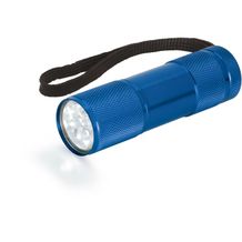 FLASHY. Taschenlampe aus Aluminium mit 9-LEDs (königsblau) (Art.-Nr. CA420523)