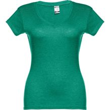 THC ATHENS WOMEN. Damen T-shirt (grün melliert) (Art.-Nr. CA431126)