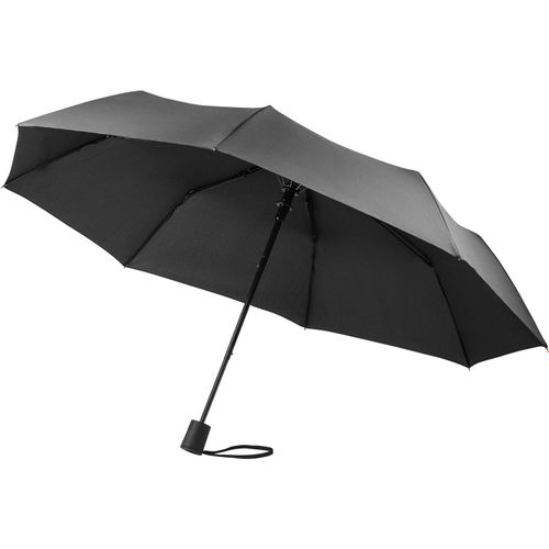 CIMONE. Faltbarer Regenschirm aus rPET mit automatischer Öffnung (Art.-Nr. CA441304) - Automatik Taschenschirm aus PET (100%...