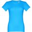 THC ANKARA WOMEN. Damen T-shirt (wasserblau) (Art.-Nr. CA448816)