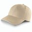 RYAN. Mütze aus gebürsteter (65% recycelter) Baumwolle (beige) (Art.-Nr. CA449798)