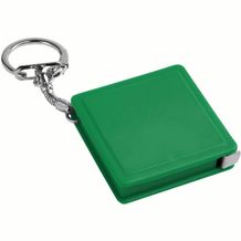 ASHLEY. Schlüsselanhänger mit Maßband (grün) (Art.-Nr. CA457620)