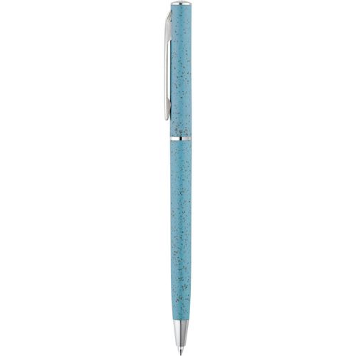 DEVIN. Kugelschreiber mit Weizenstrohfaser und ABS (Art.-Nr. CA475579) - Kugelschreiber aus Weizenstrohfaser und...
