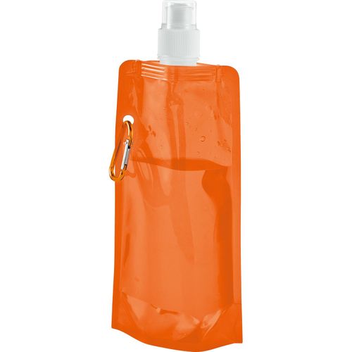 KWILL. 460 ml PE-Faltflasche (Art.-Nr. CA476246) - Faltbare Trinkflasche aus PE (460 mL)...