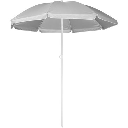 PARANA. Sonnenschirm mit Silberfutter aus 210T (Art.-Nr. CA476593) - Sonnenschirm aus 210T mit silberner...