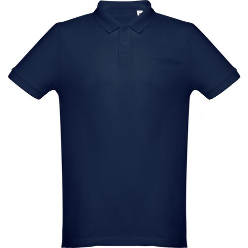 THC DHAKA. Herren Poloshirt (Art.-Nr. CA478744) - Herren Poloshirt aus Piqué Stoff 100...