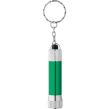LERGAN. Schlüsselanhänger mit LED (grün) (Art.-Nr. CA482018)