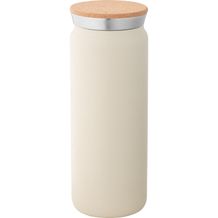 LAVINE 600. 600-ml-Thermosflasche aus rostfreiem Stahl (beige) (Art.-Nr. CA489127)