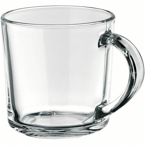SOFFY. Tasse aus Glas 230 mL (Art.-Nr. CA490245) - Tasse aus Glas (230 mL) mit einem...
