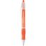SLIM. Rutschfester Kugelschreiber mit Clip (orange) (Art.-Nr. CA498558)