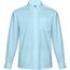 THC TOKYO. Oxford-Hemd mit langen Ärmeln für Männer (hellblau) (Art.-Nr. CA501443)