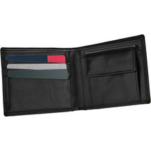 AFFLECK. Geldbörse aus Leder mit RFID (schwarz) (Art.-Nr. CA507200)