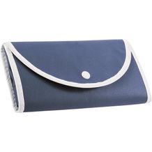 ARLON. Faltbare Einkaufstasche aus Non-woven (80 g/m²) (blau) (Art.-Nr. CA507299)