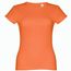 THC SOFIA. Tailliertes Damen-T-Shirt (Terrakotta) (Art.-Nr. CA512958)