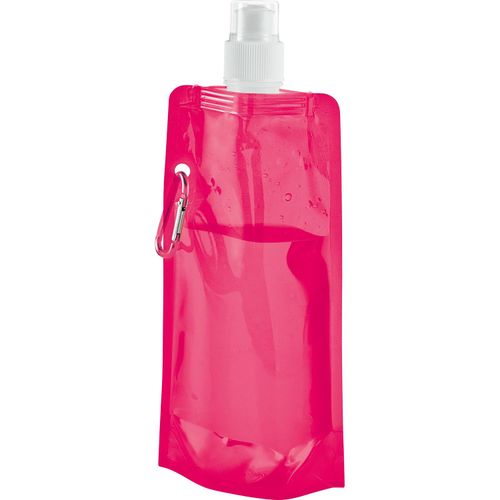 KWILL. 460 ml PE-Faltflasche (Art.-Nr. CA515212) - Faltbare Trinkflasche aus PE (460 mL)...