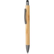 ZOLA. Kugelschreiber aus Bambus mit mattem Oberfläche (Gewehrmetall) (Art.-Nr. CA516574)