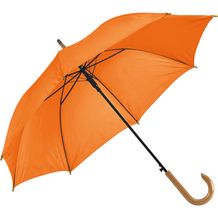 PATTI. Regenschirm aus 190T-Polyester mit automatischer Öffnung (orange) (Art.-Nr. CA517294)