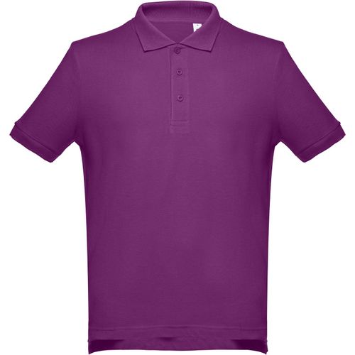 THC ADAM. Kurzarm-Poloshirt aus Baumwolle für Herren (Art.-Nr. CA518292) - Herren Poloshirt aus Piqué Stoff 100...