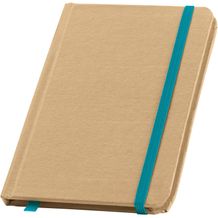 FLAUBERT. Notizbuch mit Hardcover aus Karton, 160 unlinierten (hellblau) (Art.-Nr. CA518372)