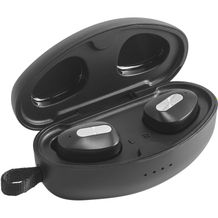 DESCRY. kabellose In-Ear Kopfhörer aus Metall und ABS inkl. Ladegerät (silber) (Art.-Nr. CA519110)