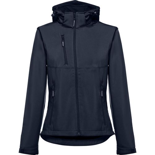 THC ZAGREB WOMEN. Gürtel-Softshell-Jacke für Damen (Art.-Nr. CA520575) - Damen Softshell Jacke aus 96% Polyester...