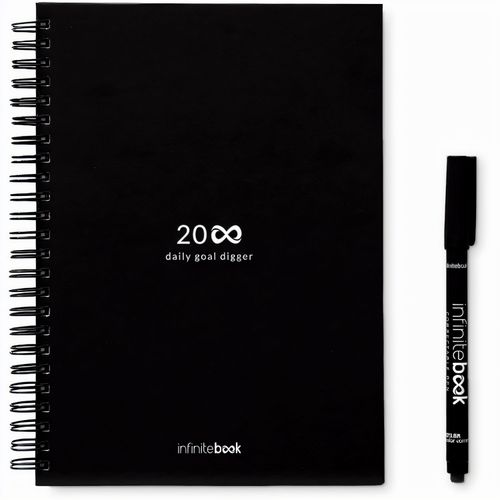 STARTER KIT INFINITE PLANNER A5. Set bestehend aus einem "Infinity Tagebuch", Reinigungsset, Marker und Markerhalter (Art.-Nr. CA528653) - Das Infinite Diary-Starterkit ermögli...