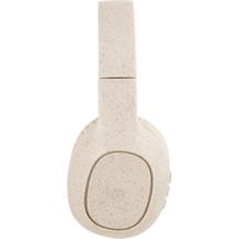 FEYNMAN. Bluetooth Kopfhörer aus Weizenstrohfaser (natur) (Art.-Nr. CA537972)