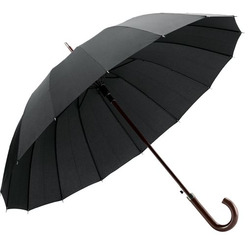 HEDI. Regenschirm mit 16 Stangen aus 190T-Pongee mit automatischer Öffnung (Art.-Nr. CA539494) - Automatik Regenschirm aus 190T Pong...