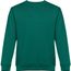 THC DELTA. Sweatshirt (unisex) aus Baumwolle und Polyester (dunkelgrün) (Art.-Nr. CA544599)