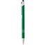 GALBA. Aluminium-Kugelschreiber mit Touch Tip und Clip (grün) (Art.-Nr. CA553123)