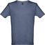 THC ATHENS. Herren T-shirt (blau melliert) (Art.-Nr. CA553268)