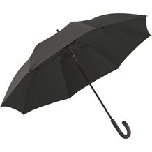 ALBERT. Schirm aus 190T Pongee mit automatischer Öffnung (Schwarz) (Art.-Nr. CA555613)