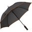 JENNA. Regenschirm aus 190T-Polyester mit automatischer Öffnung (orange) (Art.-Nr. CA556887)