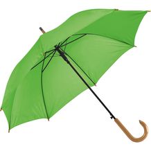 PATTI. Regenschirm aus 190T-Polyester mit automatischer Öffnung (hellgrün) (Art.-Nr. CA559215)