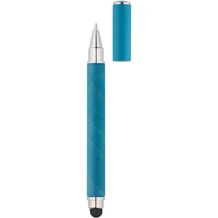 PAPYRUS. Kugelschreiber aus Kraftpapier und ABS (Hellblau) (Art.-Nr. CA562606)