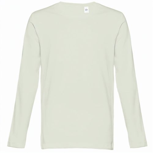 THC BUCHAREST. Herren Langarm T-Shirt (Art.-Nr. CA569789) - Herren Langarmshirt aus 100% Strickjerse...