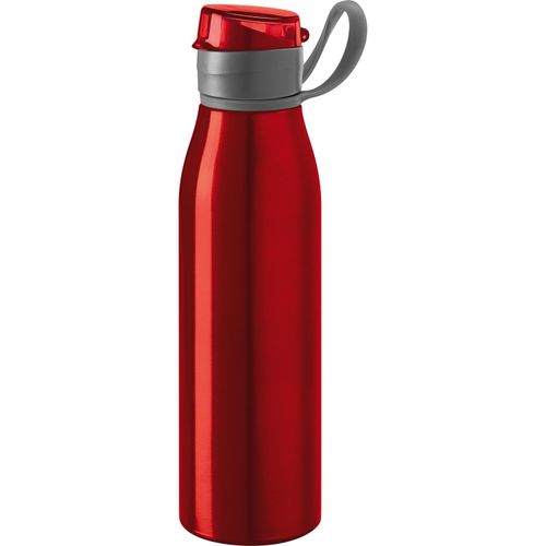 KORVER. Sportflasche aus Aluminium 650 mL (Art.-Nr. CA570428) - Trinkflasche aus Aluminium (650 mL)....
