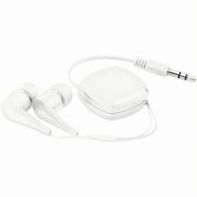 PINEL. Ausziehbare Kopfhörer mit Kabel (weiß) (Art.-Nr. CA572108)
