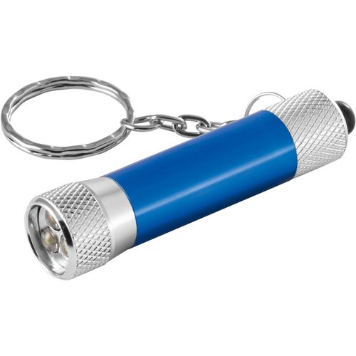 LERGAN. Schlüsselanhänger aus Aluminium mit LED (Art.-Nr. CA585638) - Schlüsselanhänger aus Aluminium m...