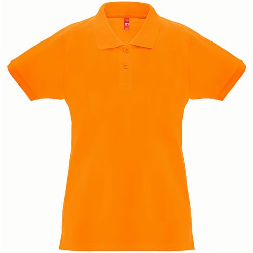 THC MONACO WOMEN. Damen Poloshirt (Art.-Nr. CA589234) - Damen Poloshirt aus Piqué Stoff 100...