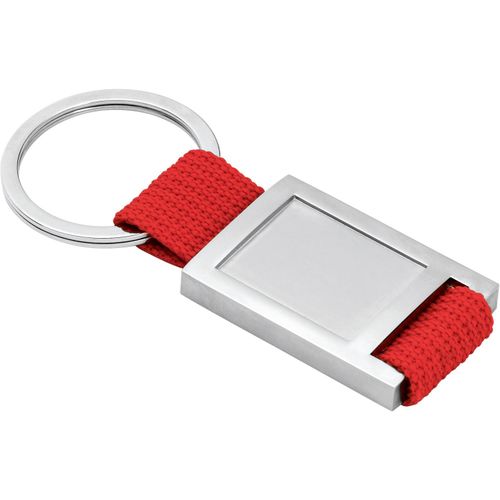 ANCHOR. Schlüsselanhänger aus Metall und Gurtband (Art.-Nr. CA594437) - Schlüsselanhänger aus Metall und Gurtb...