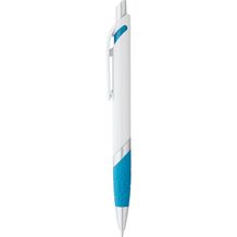 MOLLA. Kugelschreiber mit Gummigriff (hellblau) (Art.-Nr. CA596146)
