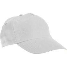 CAMPBEL. Kappe aus Polyester (weiß) (Art.-Nr. CA602568)