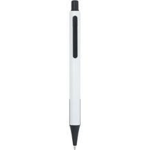 HUDSON. Schreibset mit Kugelschreiber und Minenbleistift aus Aluminium (weiß) (Art.-Nr. CA606419)