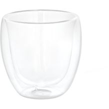 AMERICANO. Isothermischer Glasbecher 220 ml (transparent) (Art.-Nr. CA610029)