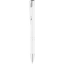 RE-BETA. Kugelschreiber aus 100% recyceltem Aluminium (weiß) (Art.-Nr. CA612699)